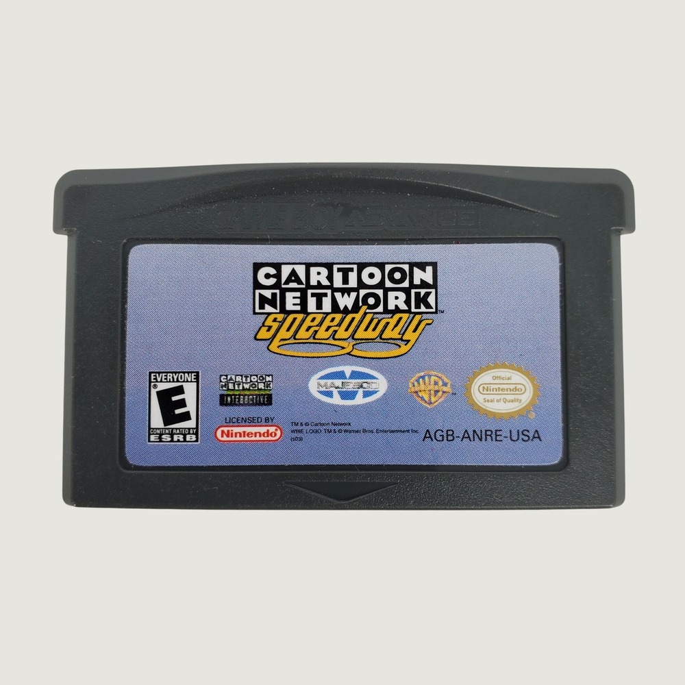 Vintage Cartoon Network Speedway Nintendo Game Boy Advance 2003 Racing Pre-Owned